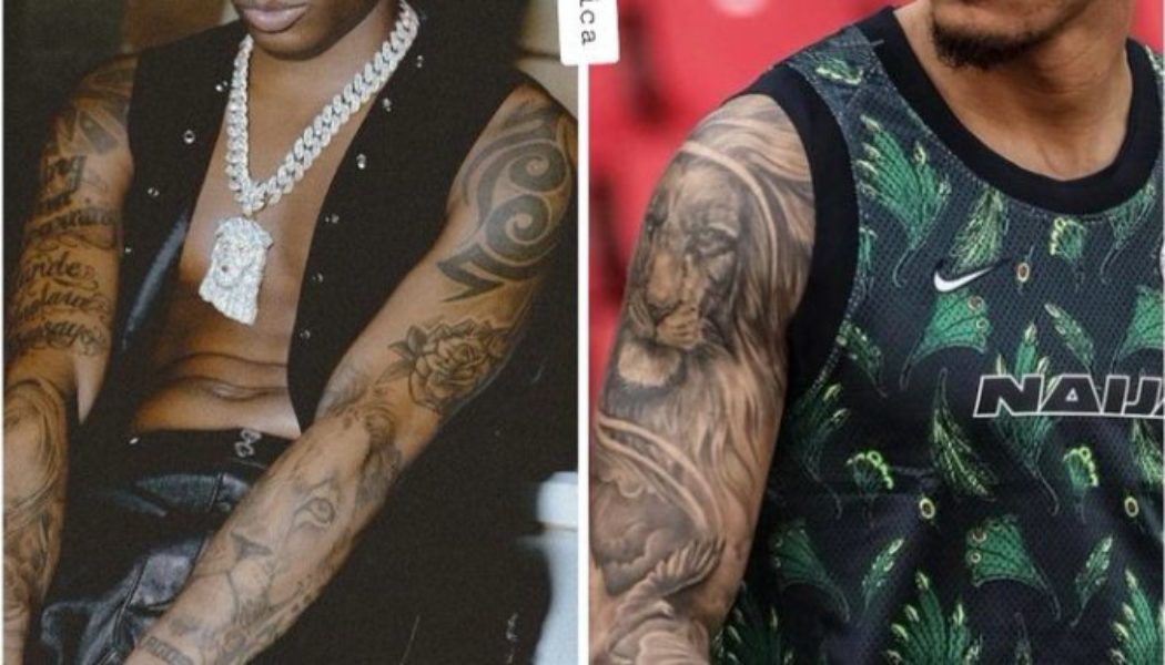 Talk Zone: Wizkid VS Maduka Okoye,Whose body tattoos do you love the most?