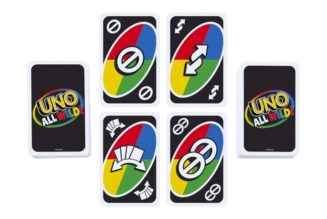 UNO All Wild Has No Color and Number Cards