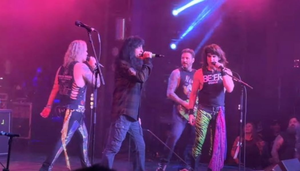 Watch ANTHRAX’s JOEY BELLADONNA Sing JUDAS PRIEST’s ‘You’ve Got Another Thing Comin” With STEEL PANTHER