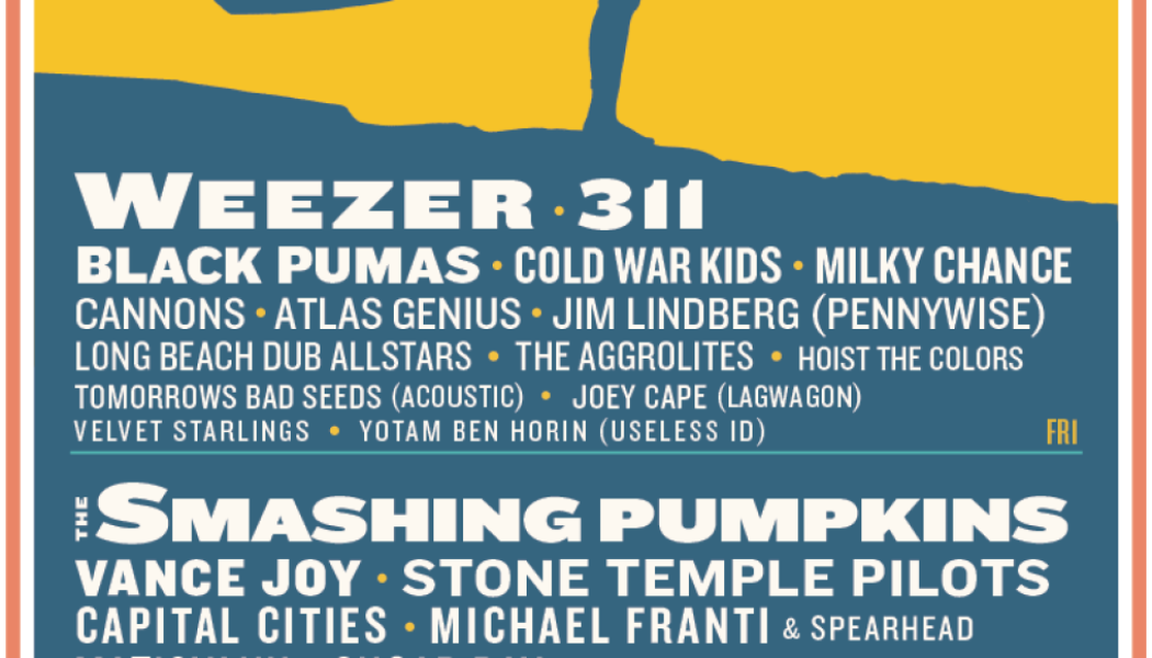 Weezer and Smashing Pumpkins Headline BeachLife Festival 2022