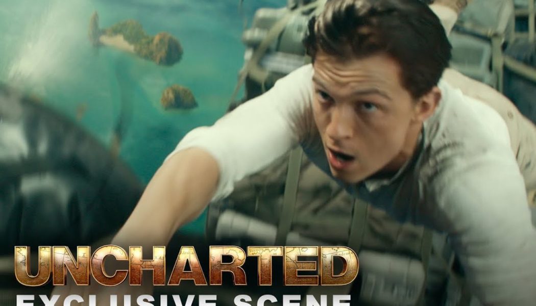 You can now watch the Uncharted movie’s entire plane fight scene