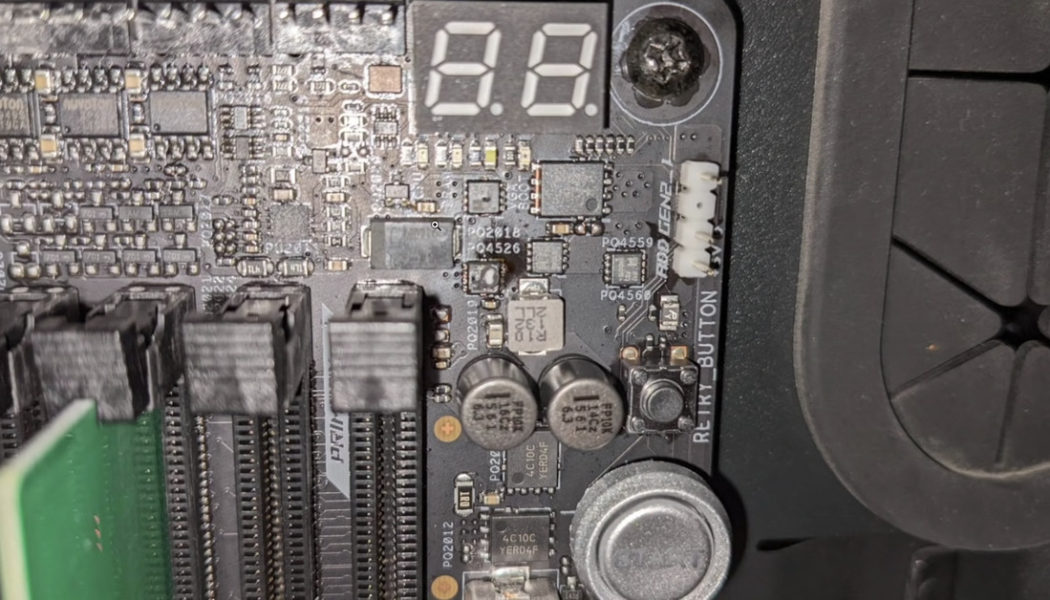 YouTuber figured out Asus Z690 Hero motherboards melted down due to backward capacitor