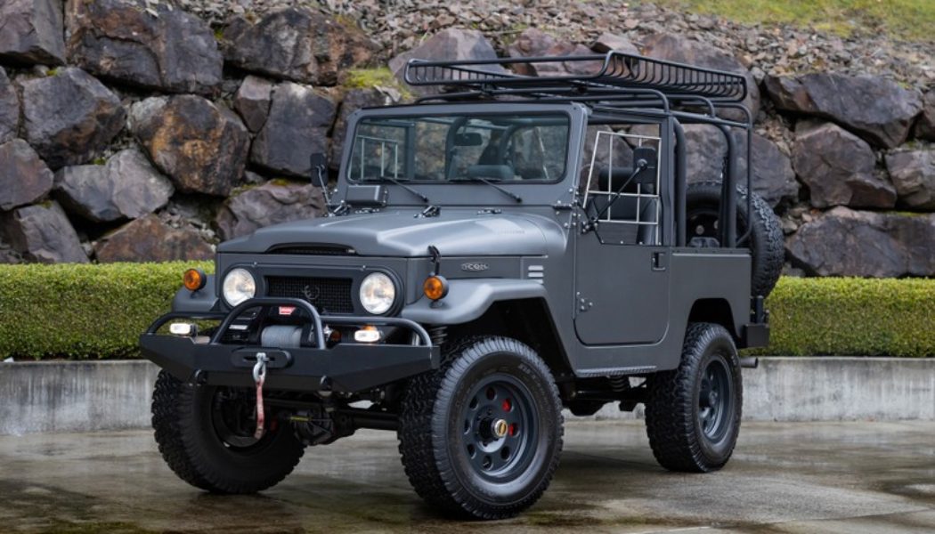 A 1962 Toyota FJ40 Land Cruiser by Icon Is Now for Sale on Collecting Cars