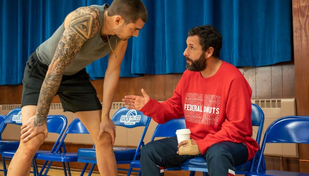 Adam Sandler Stars as a Basketball Scout in Trailer For LeBron James-Produced Film ‘Hustle’