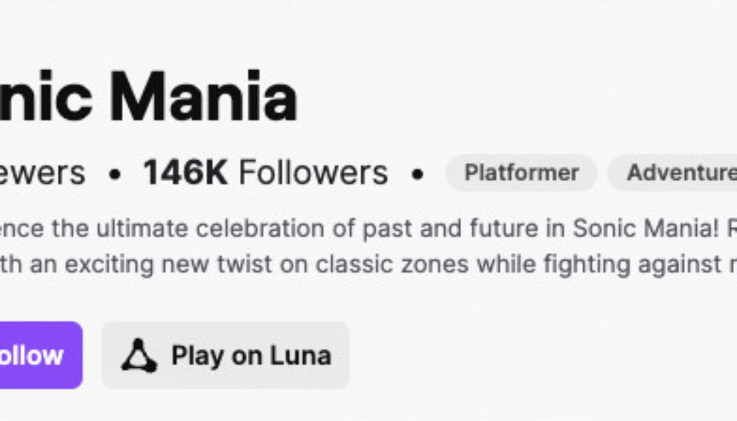 Amazon’s ‘Play on Luna’ button on Twitch is more potential than practical