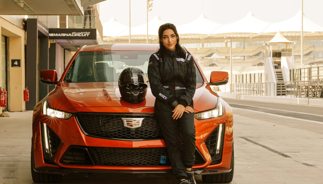 Amna Al Qubaisi Sets Record Time in Cadillac CT5-V Blackwing Around Yas Marina Circuit