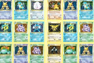 An Uncut Sheet of Base Set Holographic First Edition ‘Pokémon TCG’ Cards Has Listed on Goldin