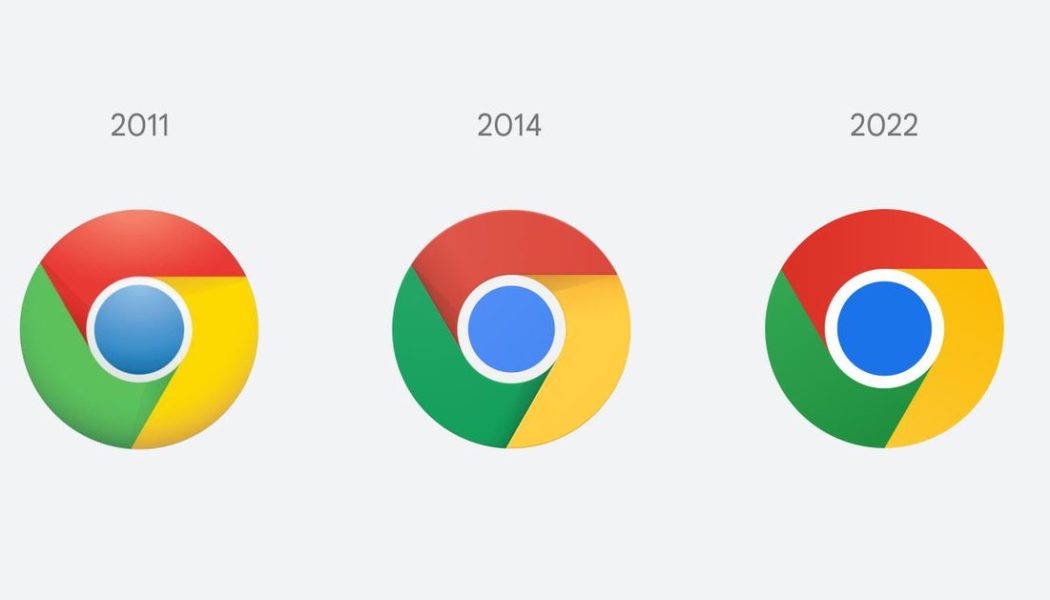 Chrome is changing its logo for the first time in eight years