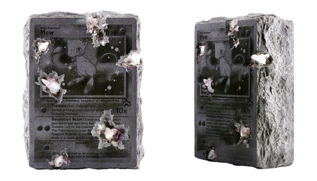 Daniel Arsham and EYEFUNNY OBJECTS Shape New Crystallized Pokémon Card