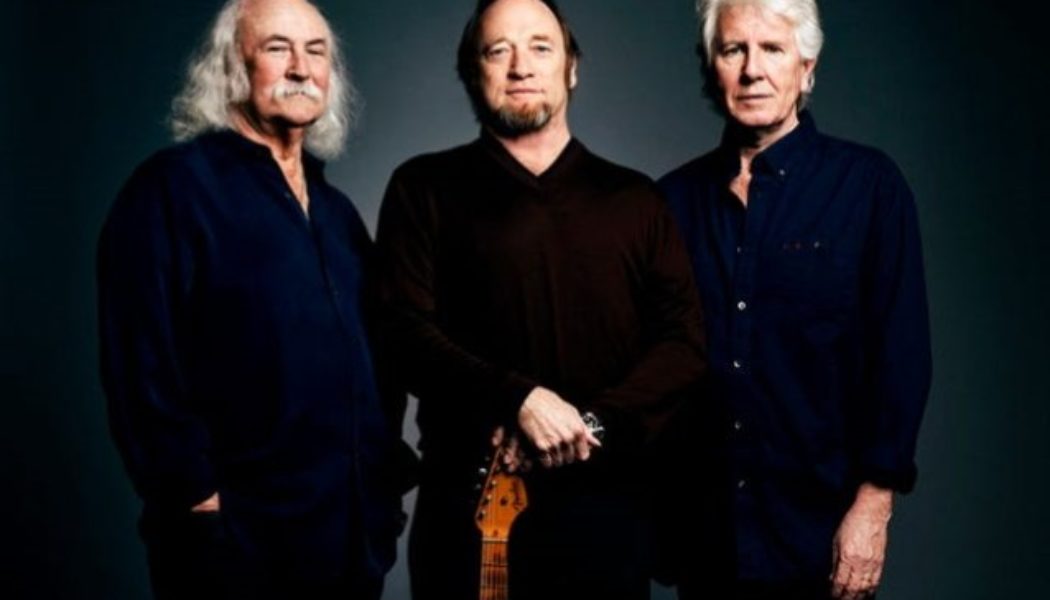 DAVID CROSBY, STEPHEN STILLS And GRAHAM NASH Demand Removal Of Their Group Recordings From SPOTIFY