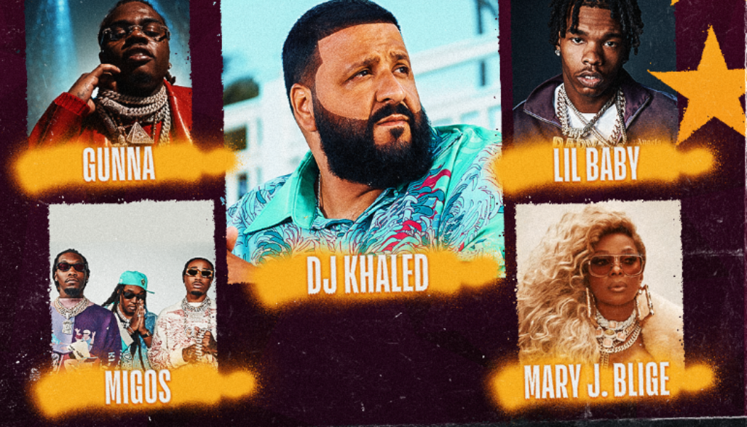 DJ Khaled, Lil Wayne, Mary J. Blige, and More Performing at 2022 NBA Slam Dunk Contest