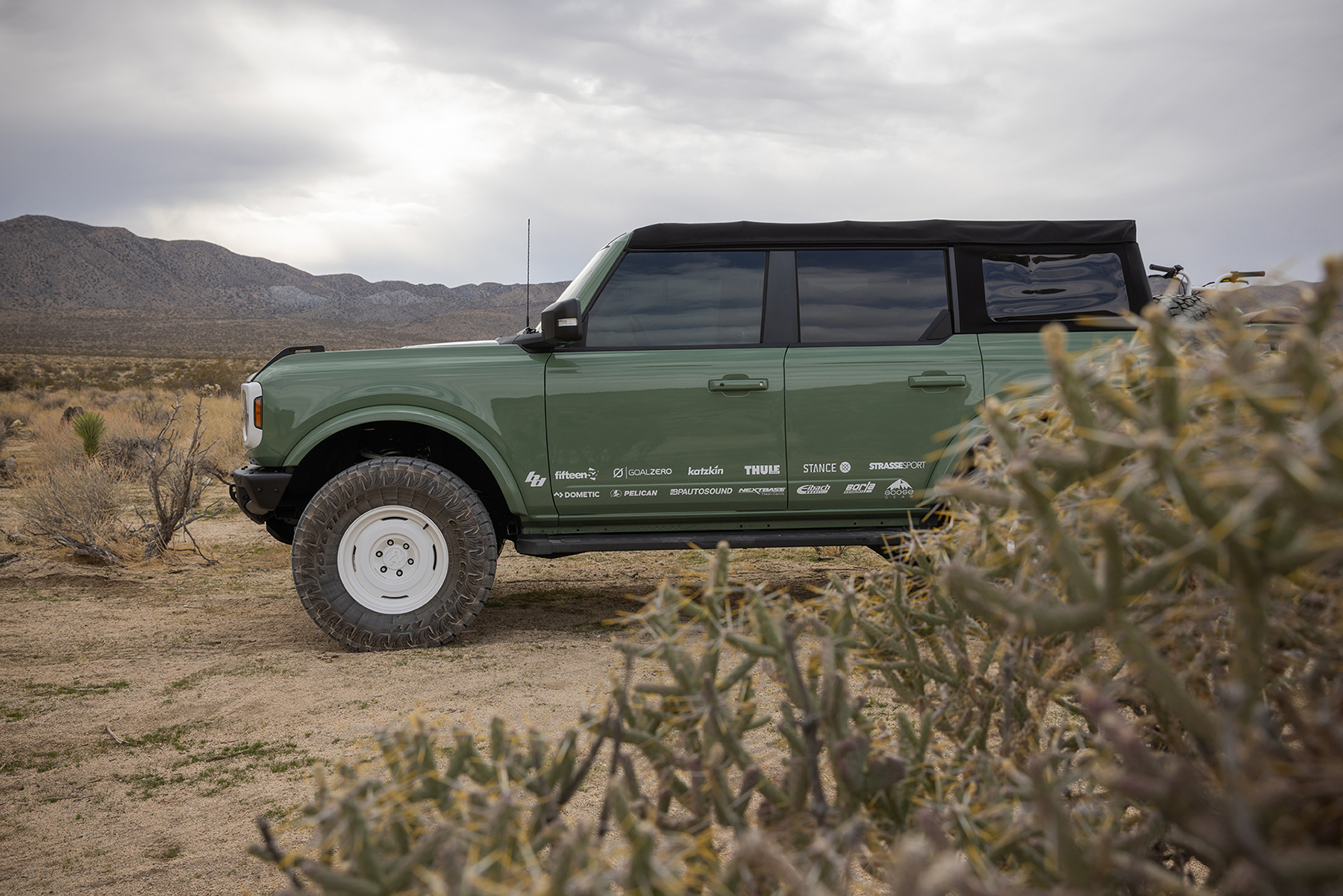 John Pangilinan and His 2021 Ford Bronco Outer Banks Edition Matching Pistachio Electric Bike Super73 Series 2 off-road offroad