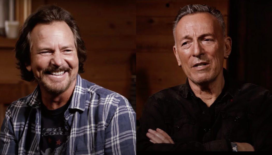 Eddie Vedder Reveals Musical Influences to Bruce Springsteen in New Sitdown: Watch