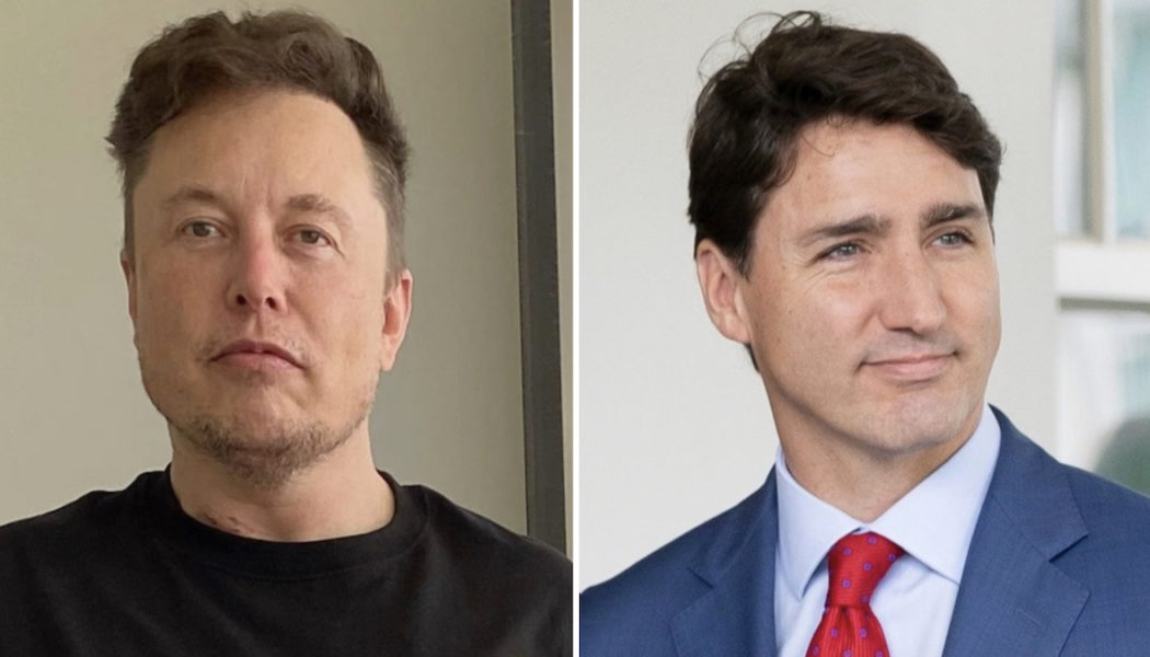 Elon Musk Compares Justin Trudeau to Hitler