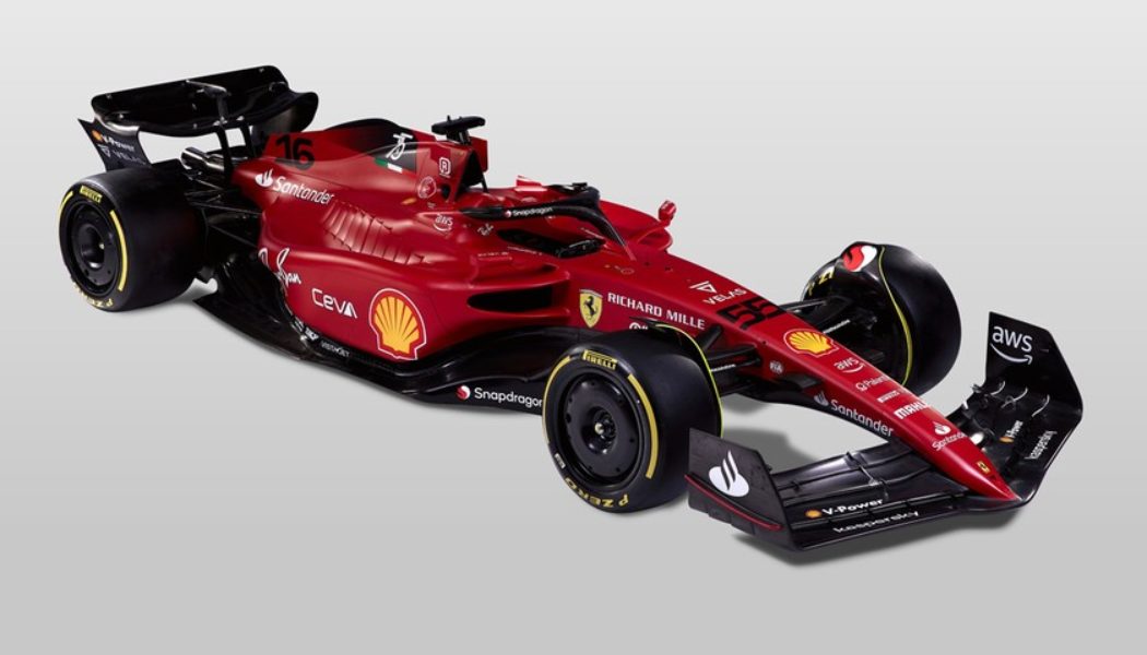 Ferrari Unveils Its Formula 1 2022 Season Contender F1-75