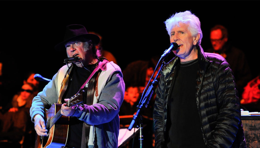 Graham Nash Pulls Music from Spotify: “I Completely Agree with and Support My Friend Neil”