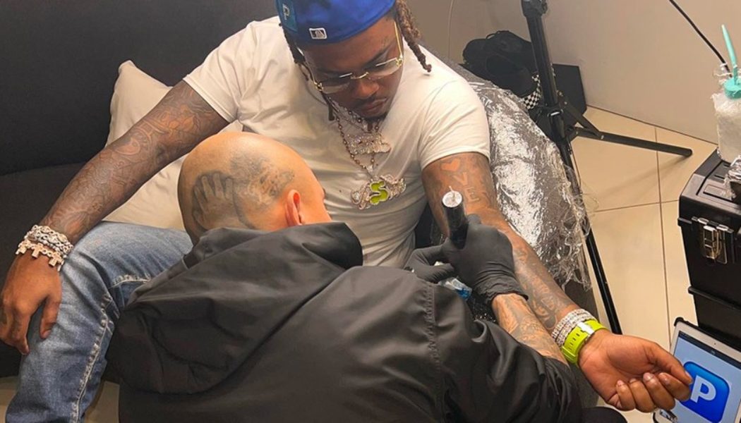 Gunna Immortalizes “Pushing P” With a Tattoo