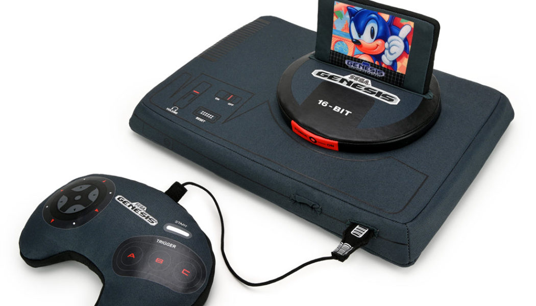 HHW Gaming: Spruce Up Your Game Room With Kidrobot’s Sega Genesis Plush Console