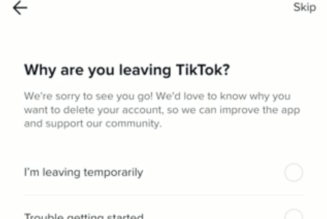 How to delete your TikTok account