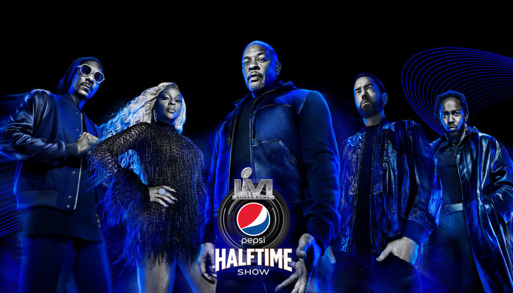 How Will 2022 Super Bowl Halftime Possibly Fit Dr. Dre, Snoop, Mary, Kendrick & Eminem?