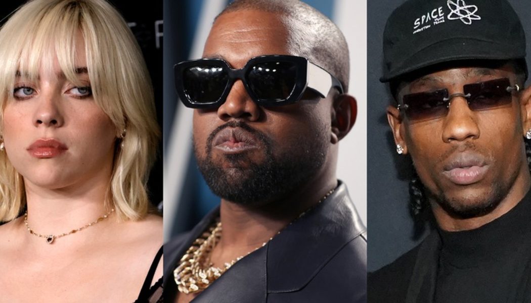 Kanye Refusing to Perform at Coachella Unless Billie Eilish Apologizes to Travis Scott