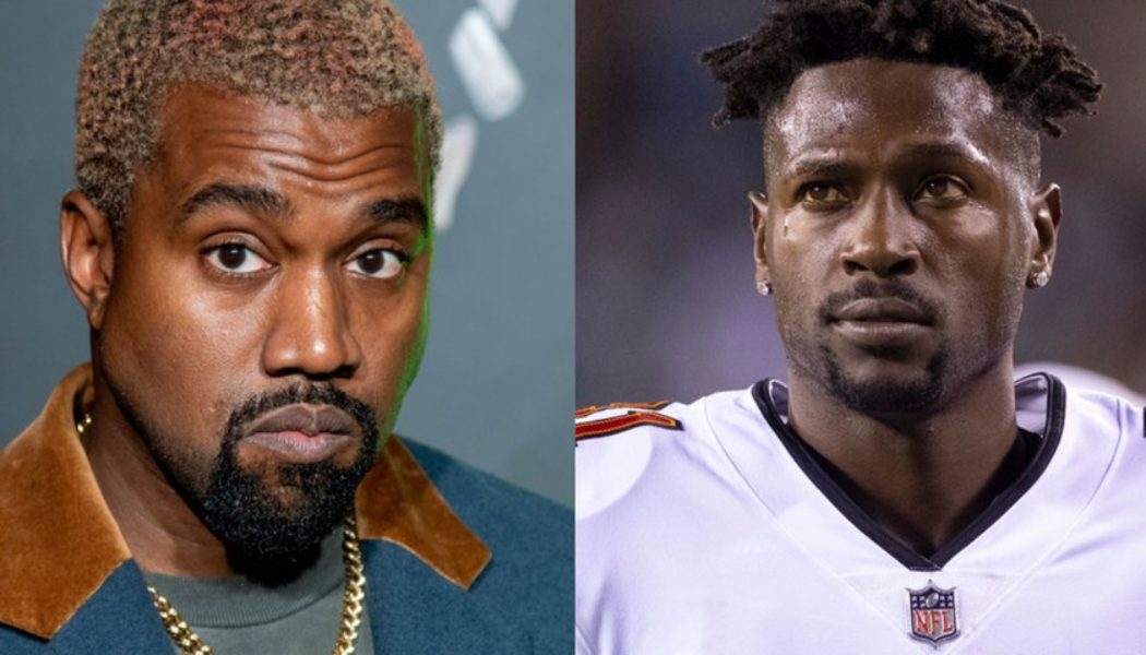 Kanye West Officially Enlists NFL Receiver Antonio Brown for Donda Sports