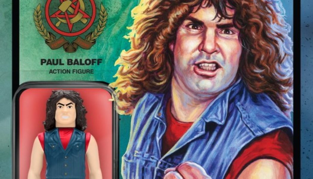 Late EXODUS Singer PAUL BALOFF Gets His Own ReAction Figure From Super7