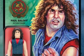 Late EXODUS Singer PAUL BALOFF Gets His Own ReAction Figure From Super7