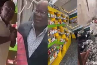 Lawrence Ifeanyi, The owner of Pharmacy burnt down by Landlord, Okechukwu in Lagos give details