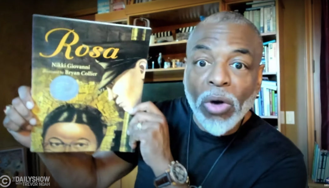 LeVar Burton Encourages Kids to Read Banned Books: “That’s Where the Good Stuff Is”