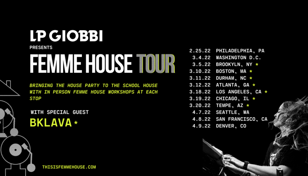 LP Giobbi’s “FEMME HOUSE Takeover” Tour Combines Club Shows With Music Production Workshops