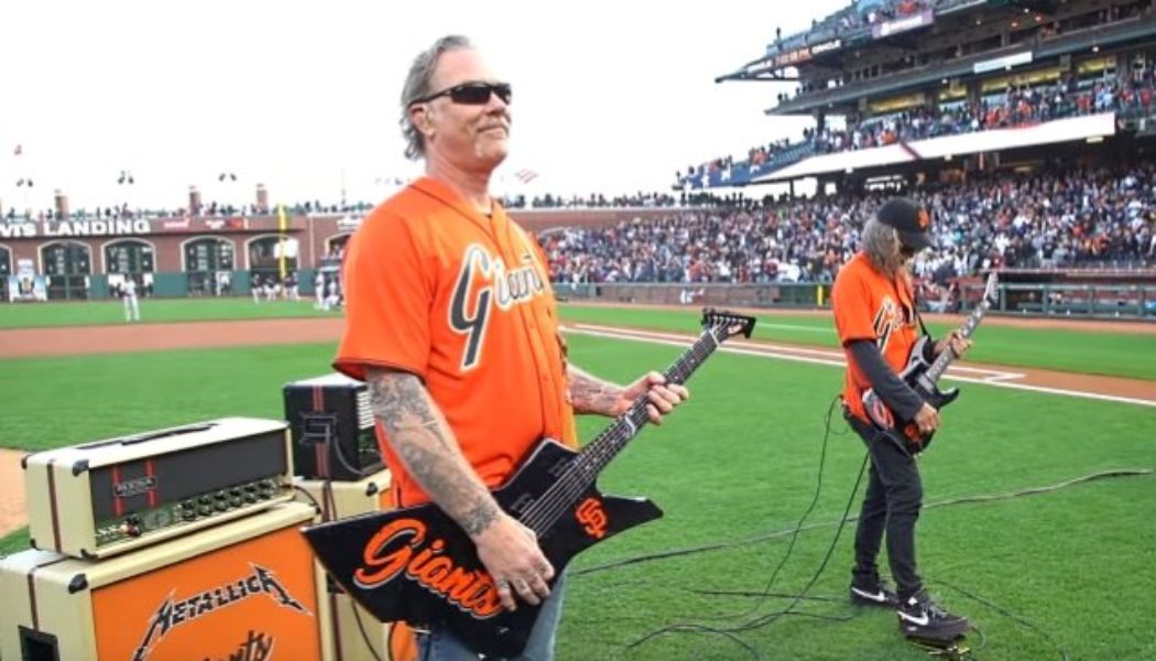 METALLICA Announces Eighth Annual ‘Metallica Night’ With SAN FRANCISCO GIANTS