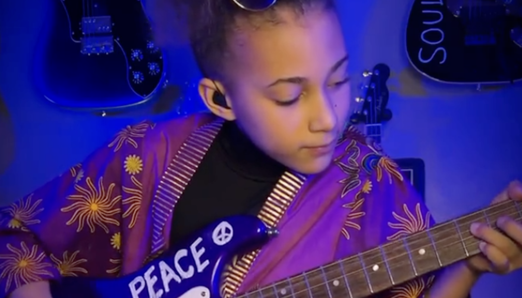 Nandi Bushell Shows Off Her Guitar Skills With a Cover of Jimi Hendrix’s ‘Little Wing’