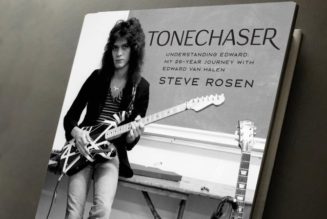 New EDDIE VAN HALEN Book ‘Tonechaser – Understanding Edward: My 26-Year Journey With Edward Van Halen’ Due In The Spring