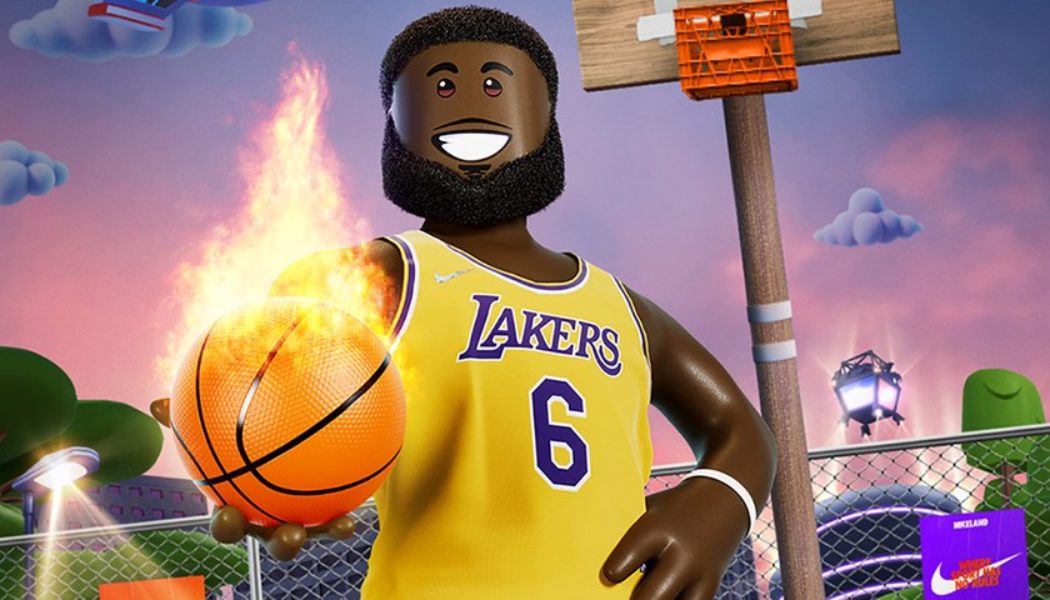 Nike Taps LeBron James for Its Latest NIKELAND Roblox Initiative