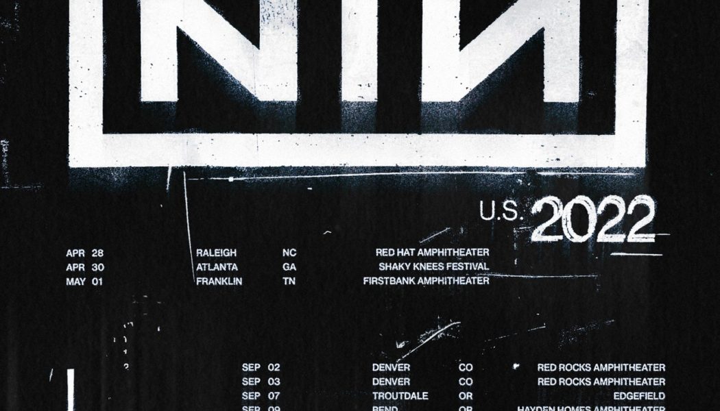 Nine Inch Nails Announce 2022 U.S. Tour