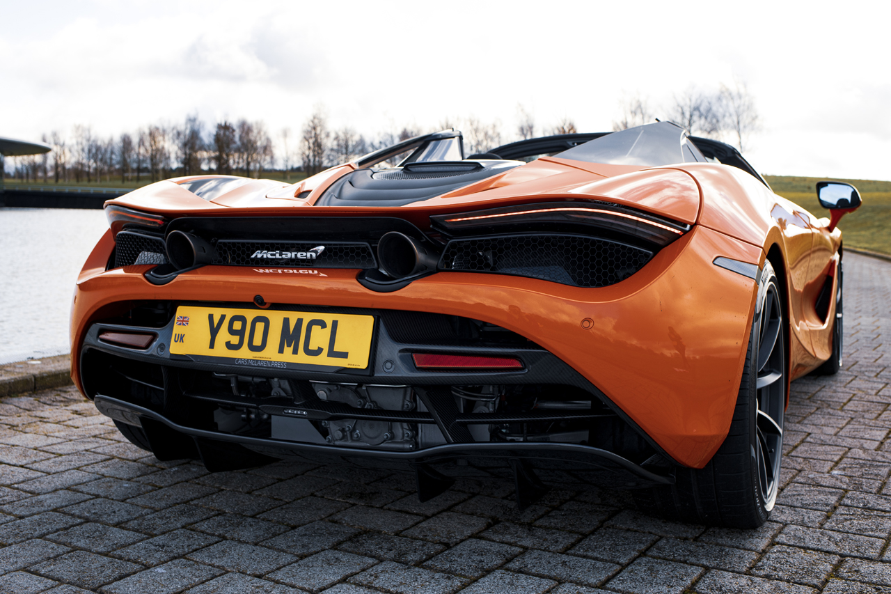 McLaren 720S Spider Open Road Driven Review HYPEBEAST Convertible Four-Liter V8 Supercar British Tested