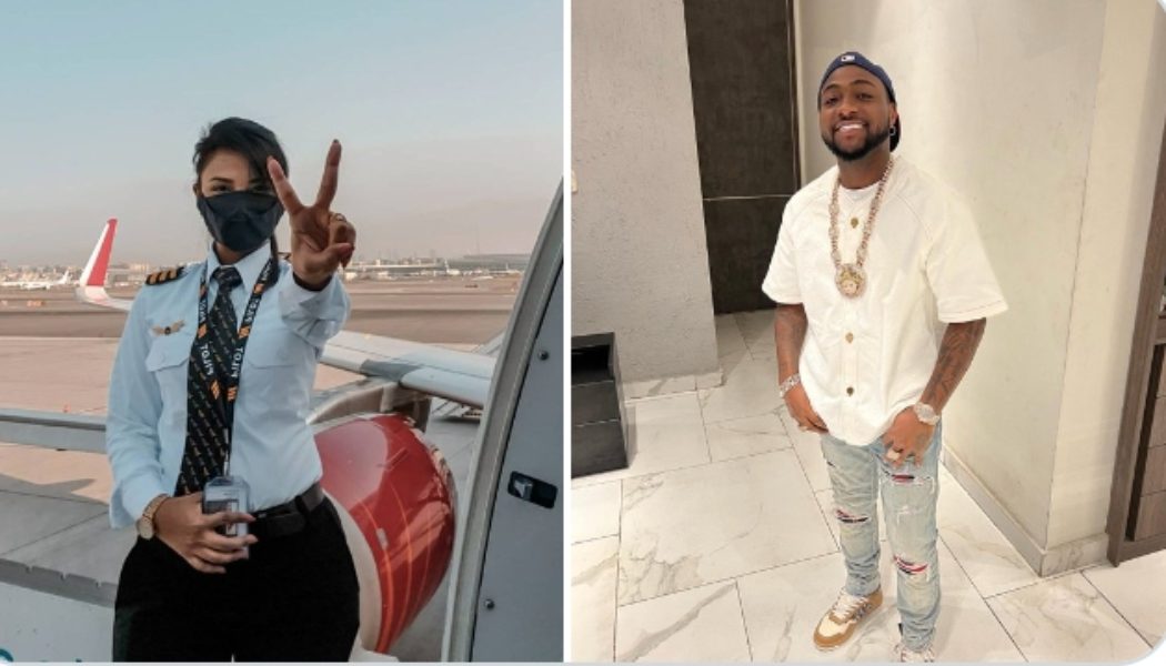 People like Davido makes you wanna marry a Nigerian – White Female Pilot