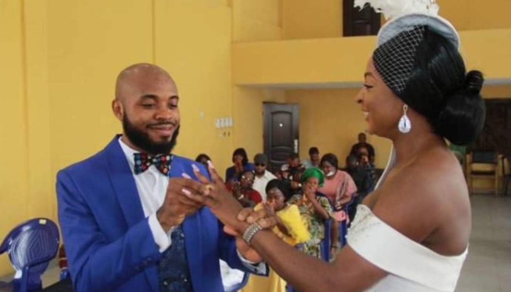 PHOTOS: Wedding Is Not Expensive, Says Newly-wed Man As He Shares Details Of Private Wedding