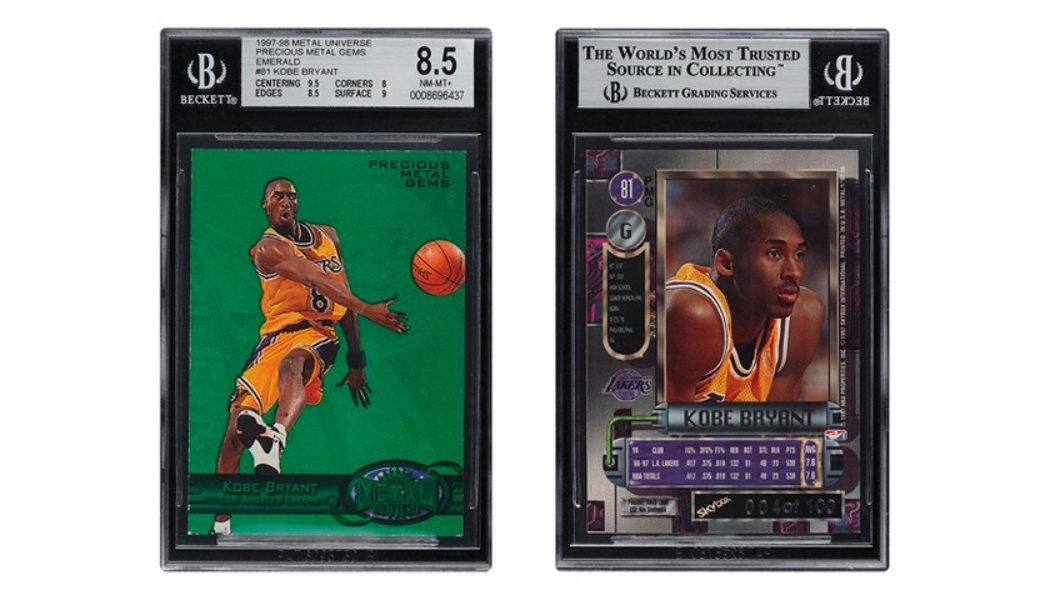 Rare Kobe Bryant Precious Metal Gems Emerald Card Sells for Record-Breaking $2 Million USD