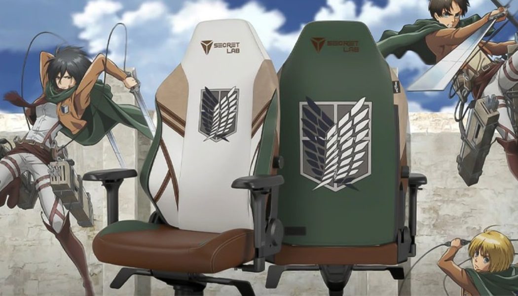 Secretlab Reveals ‘Attack on Titan’ Gaming Chair