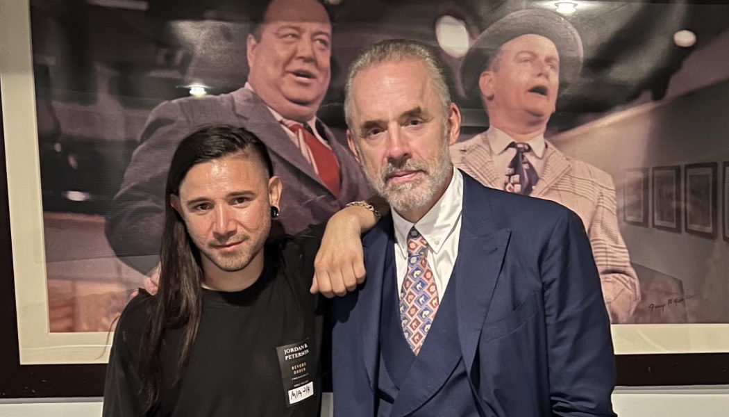 Skrillex Photographed with Jordan Peterson