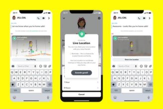 Snapchat Allows Users to Share Live Location With Friends