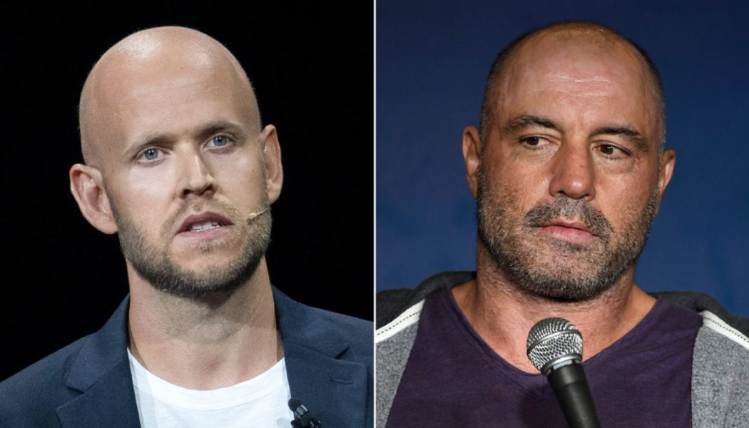 Spotify CEO Defends Handling of Joe Rogan COVID Controversy