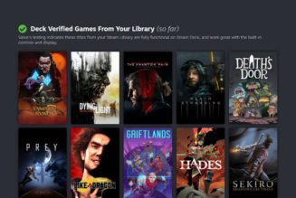 Steam’s new tool shows which of your games can run on the Deck