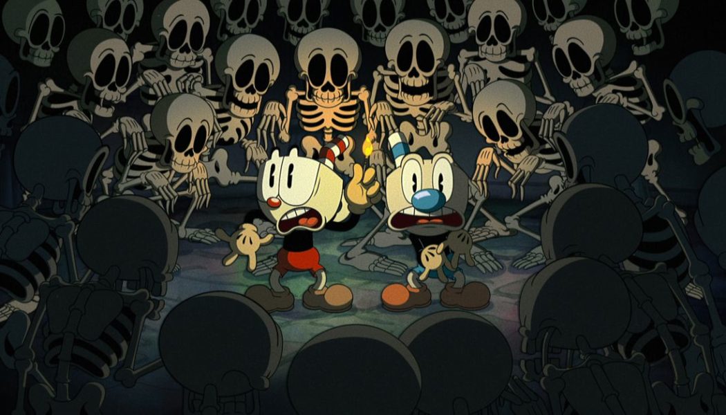 The Cuphead Show is half-full of lukewarm nostalgia plays