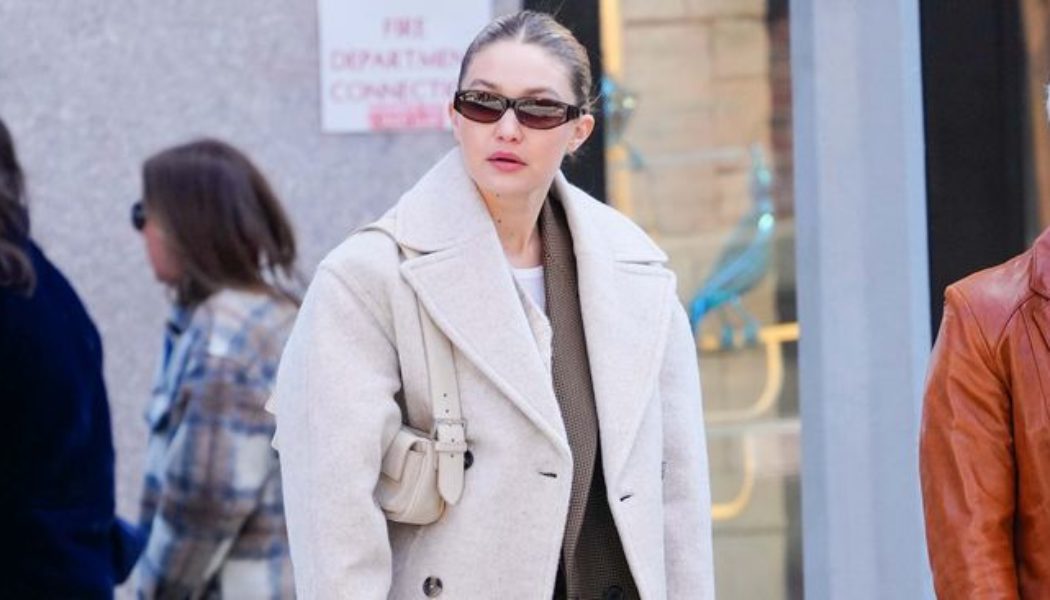 The Expensive-Looking Mango Coat Gigi, Alexa, Sienna and Katie All Own