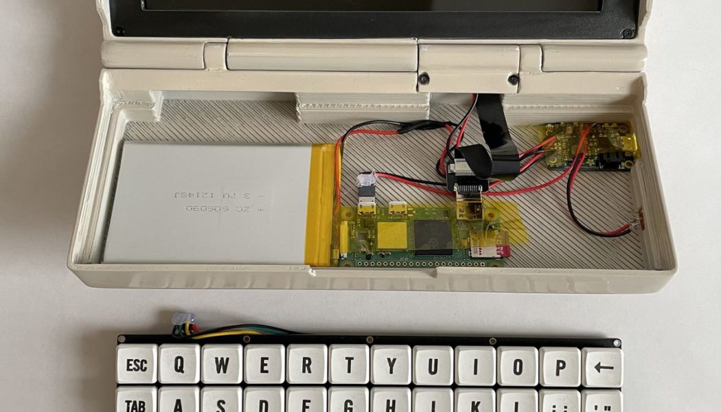 This DIY ultracompact computer has a mechanical keyboard