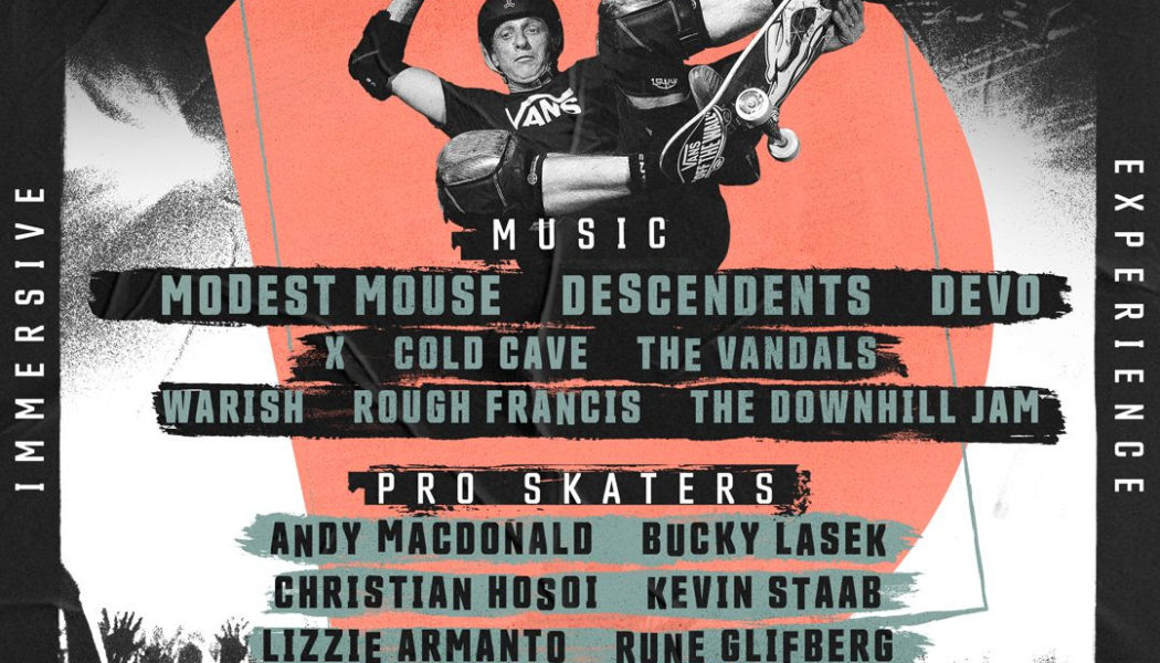 Tony Hawk’s Weekend Jam Headlined by Modest Mouse, Descendents, Devo, Skateboarding Showcase