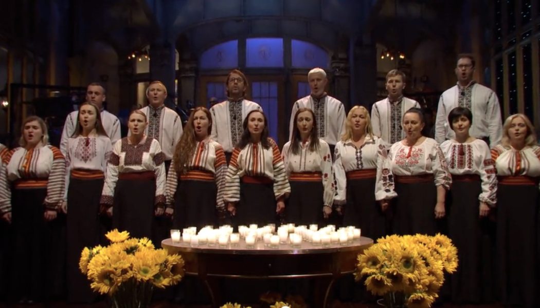 Ukrainian Chorus Dumka of New York Performs During SNL’s Cold Open: Watch